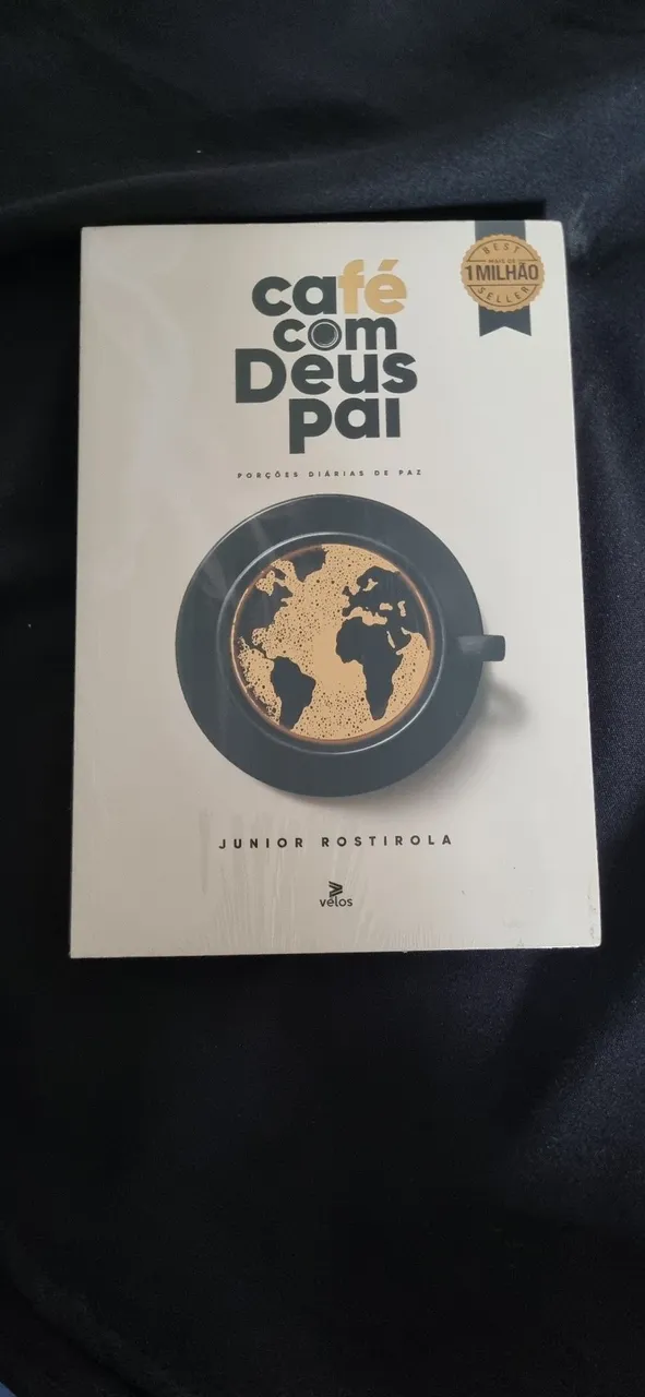 Livro Café com Deus Pai (Junior Rostirola)