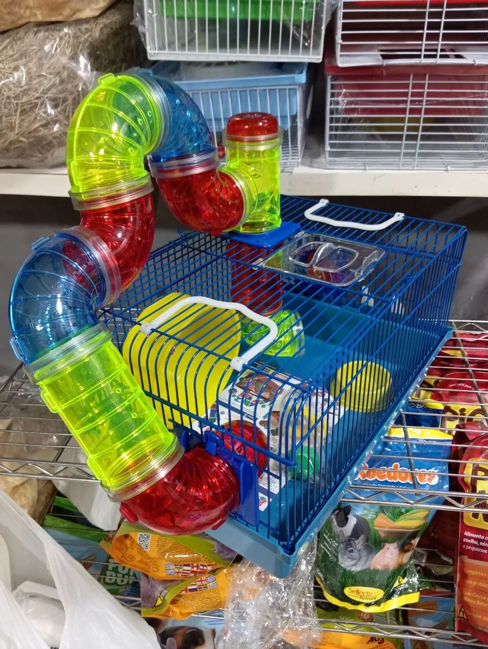 Gaiola para hamster com acessórios inclusos  - Foto 4