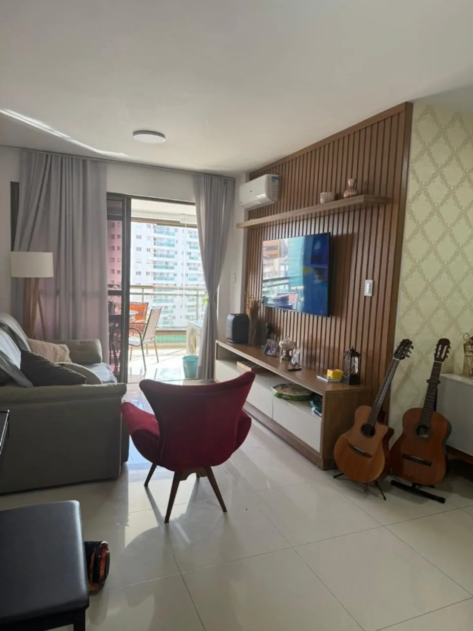 Apartamento na Ponta do Farol, 128 M², Projetado, Climatizado