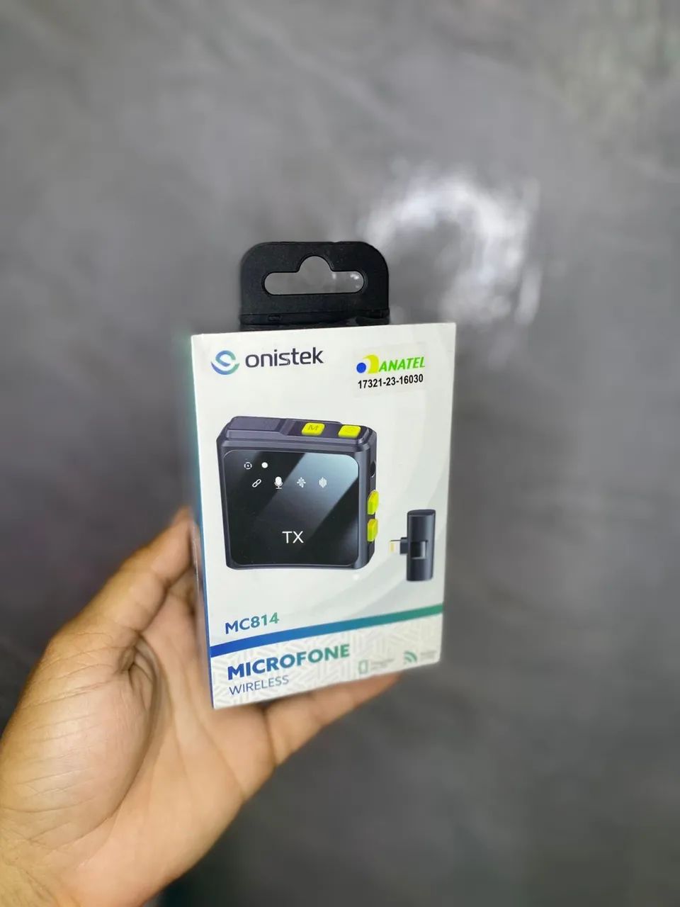 Microfone lapela para gravação no celular - ENTREGA A DOMICÍLIO 