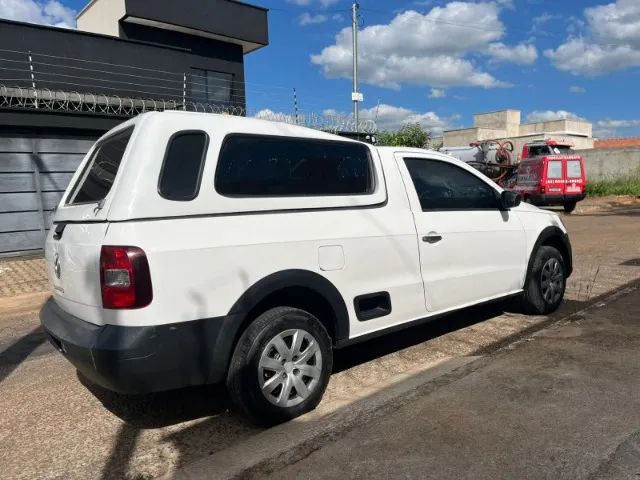 Saveiro 2016 1.6 com capota e fibra urgente só R$ 38.900,00 - Foto 4