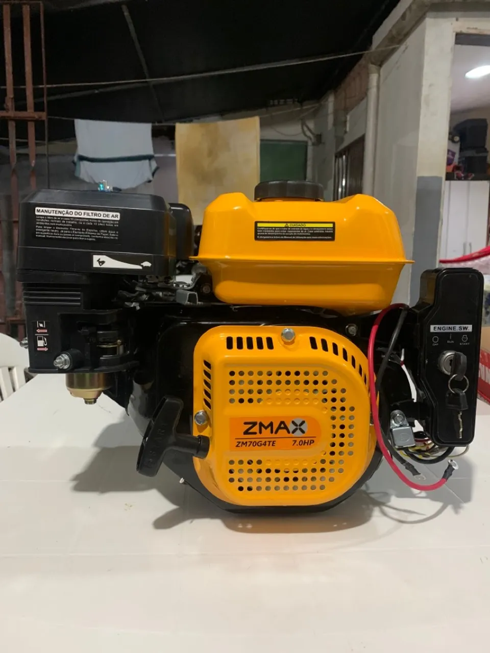 Motor Zmax 7hp Partida Elétrica