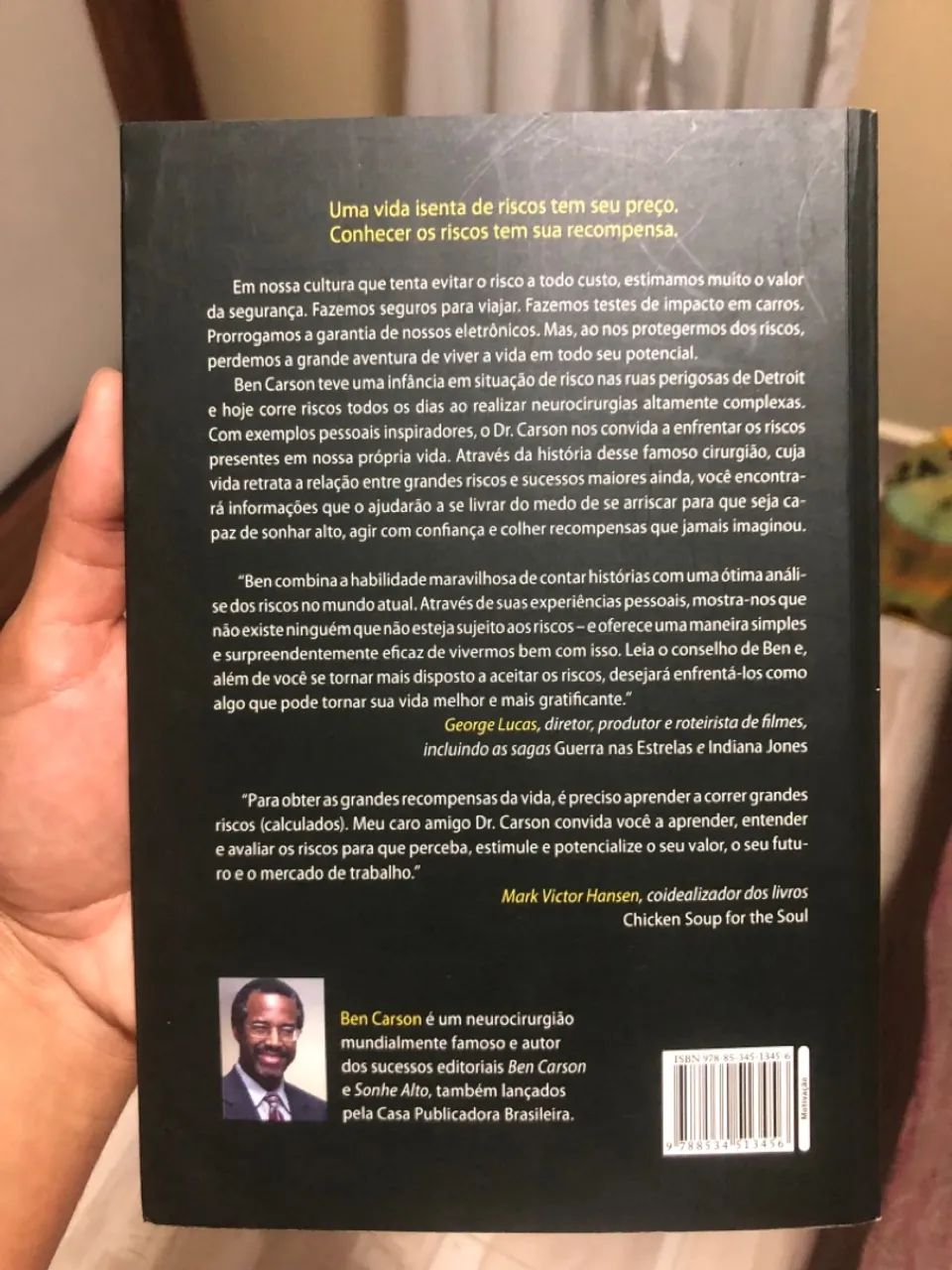Livro Risco Calculado - Ben Carson - Foto 2