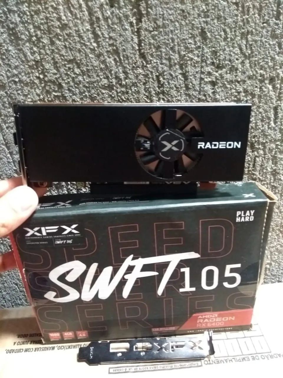 Placa de Vídeo Radeon RX 6400 XFX - VER DESCRIÇÃO  - Foto 2
