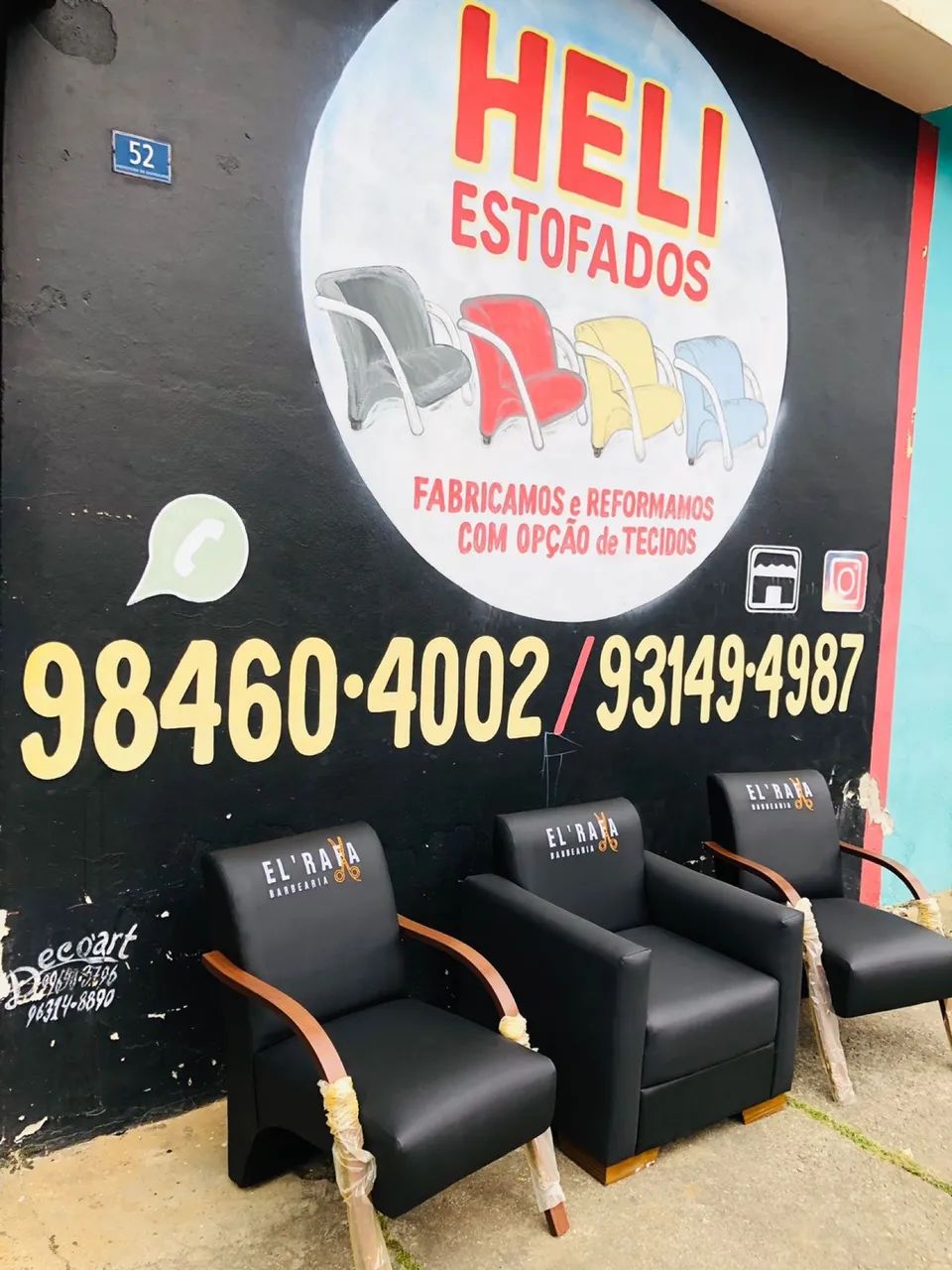 Poltronas de fábrica com opção de logo bordado  - Foto 3