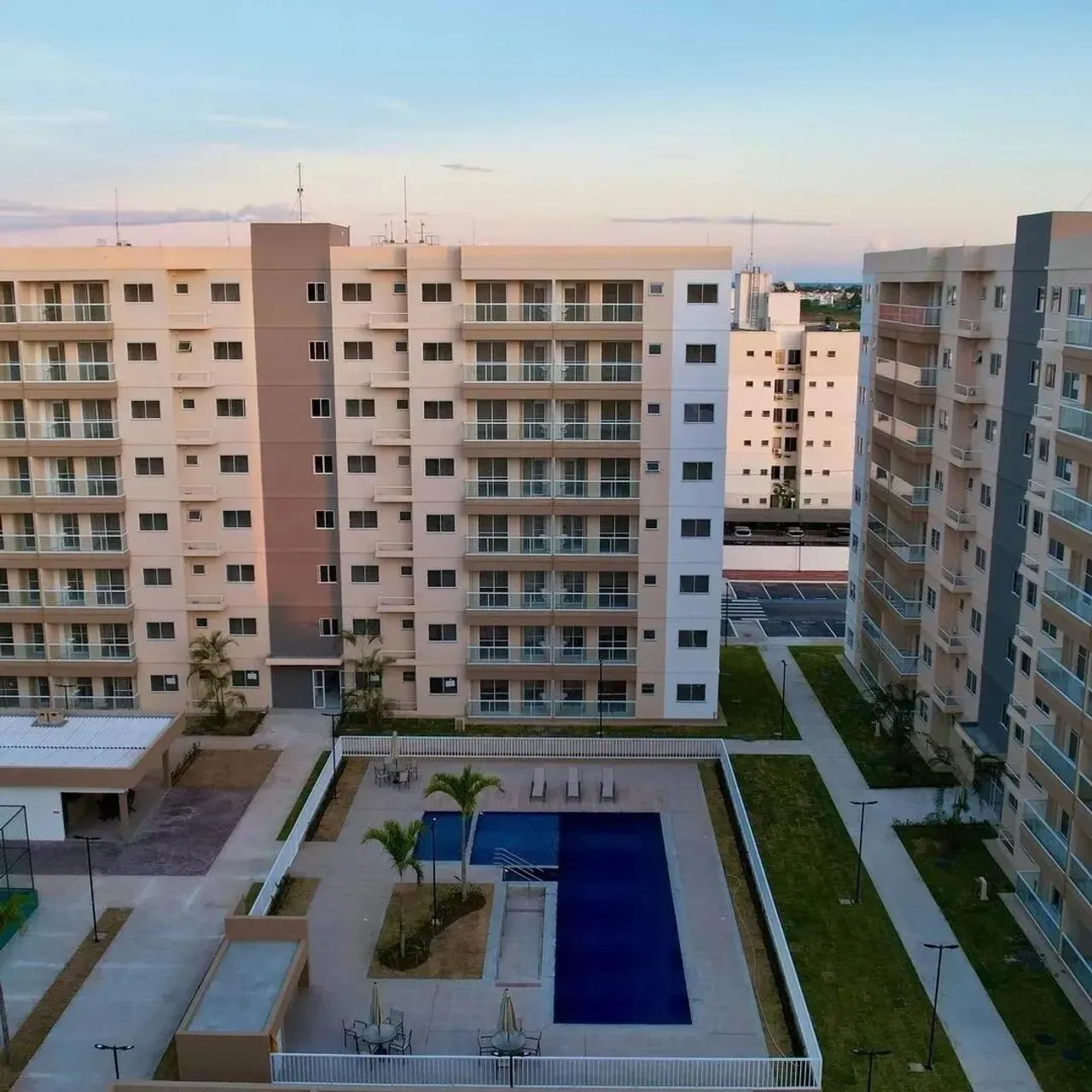 Apartamento mobiliado na Aruana - AP203