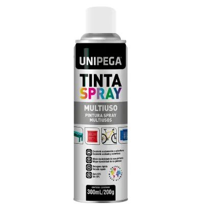 Tinta Spray Multiuso Alumínio 300ml UNIPEGA