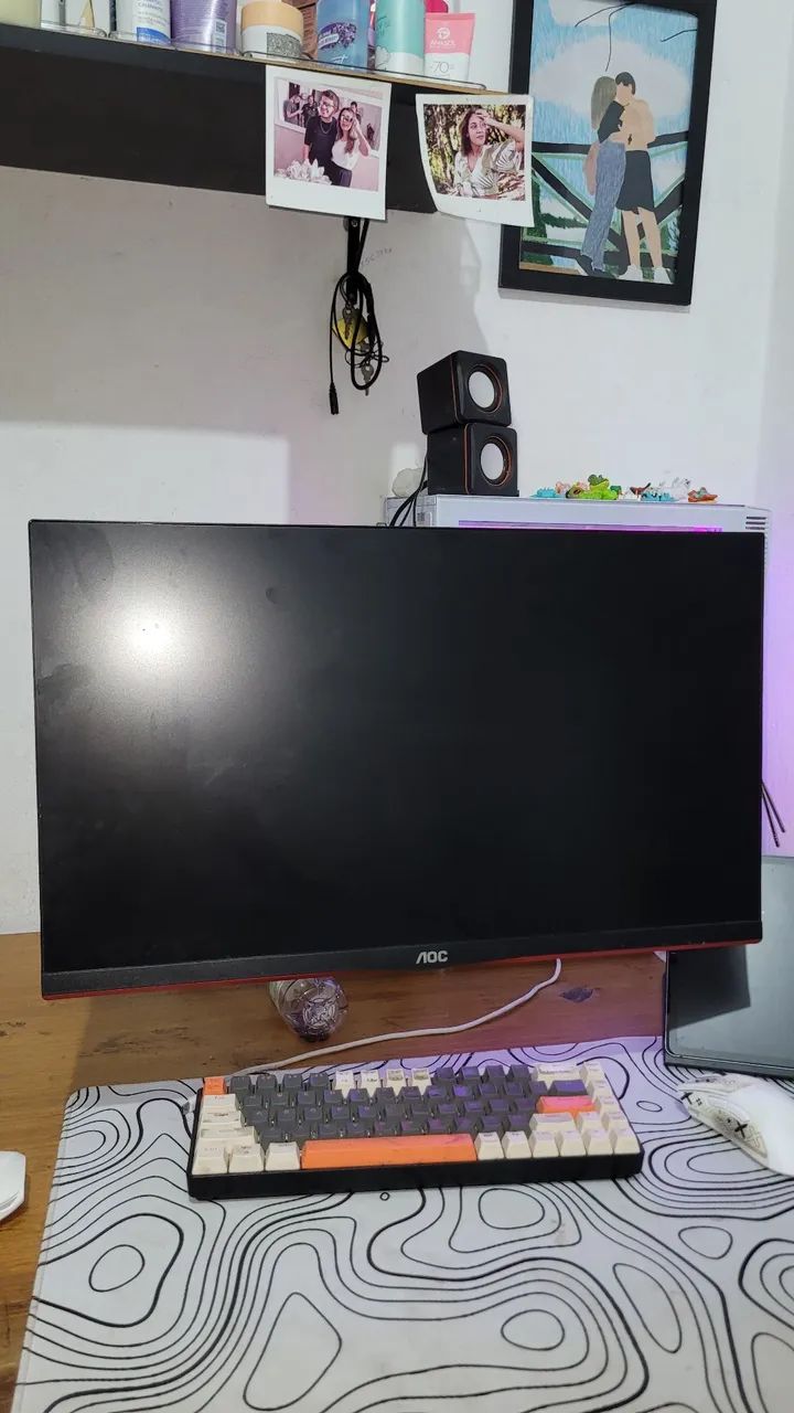 Monitor gamer 24" 144hz IPS