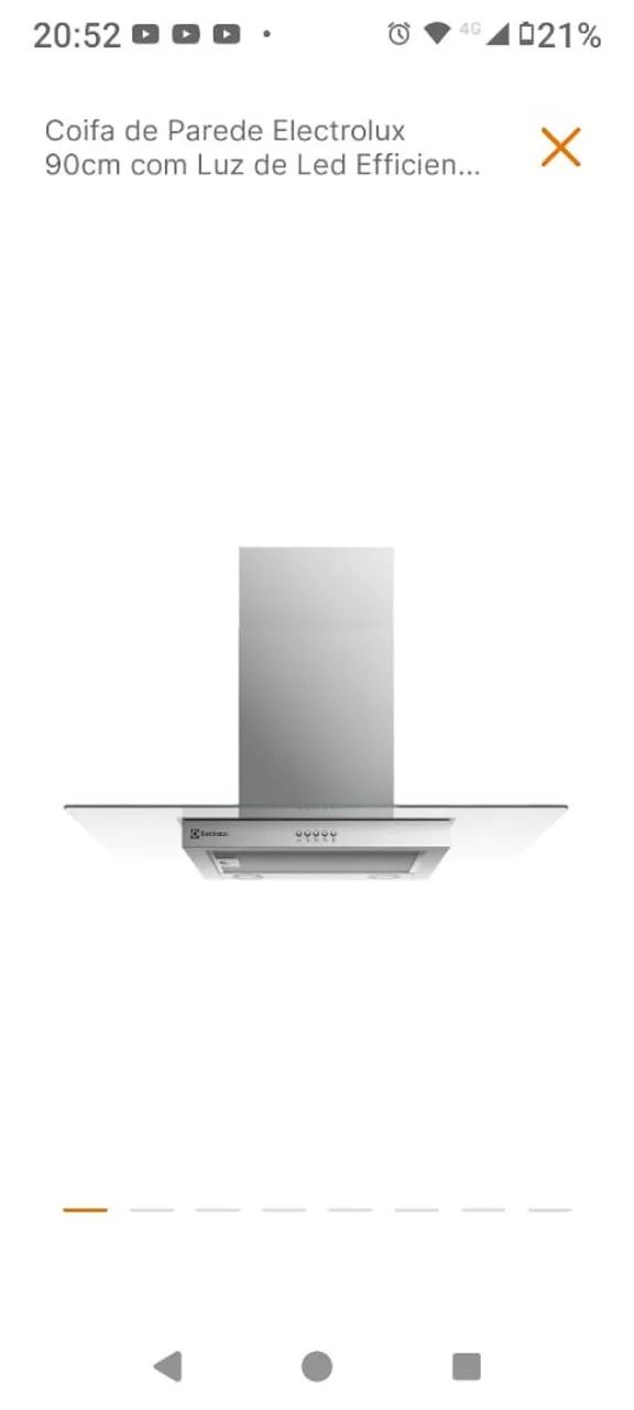 Coifa de parede Eletrolux - Foto 4