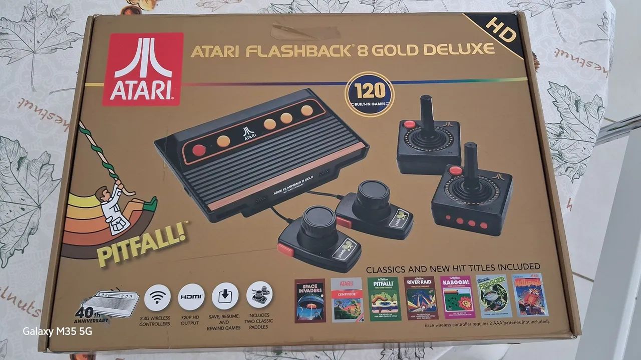Atari Flashback 8 120 jogos - Consoles de Vídeo Game - Centro