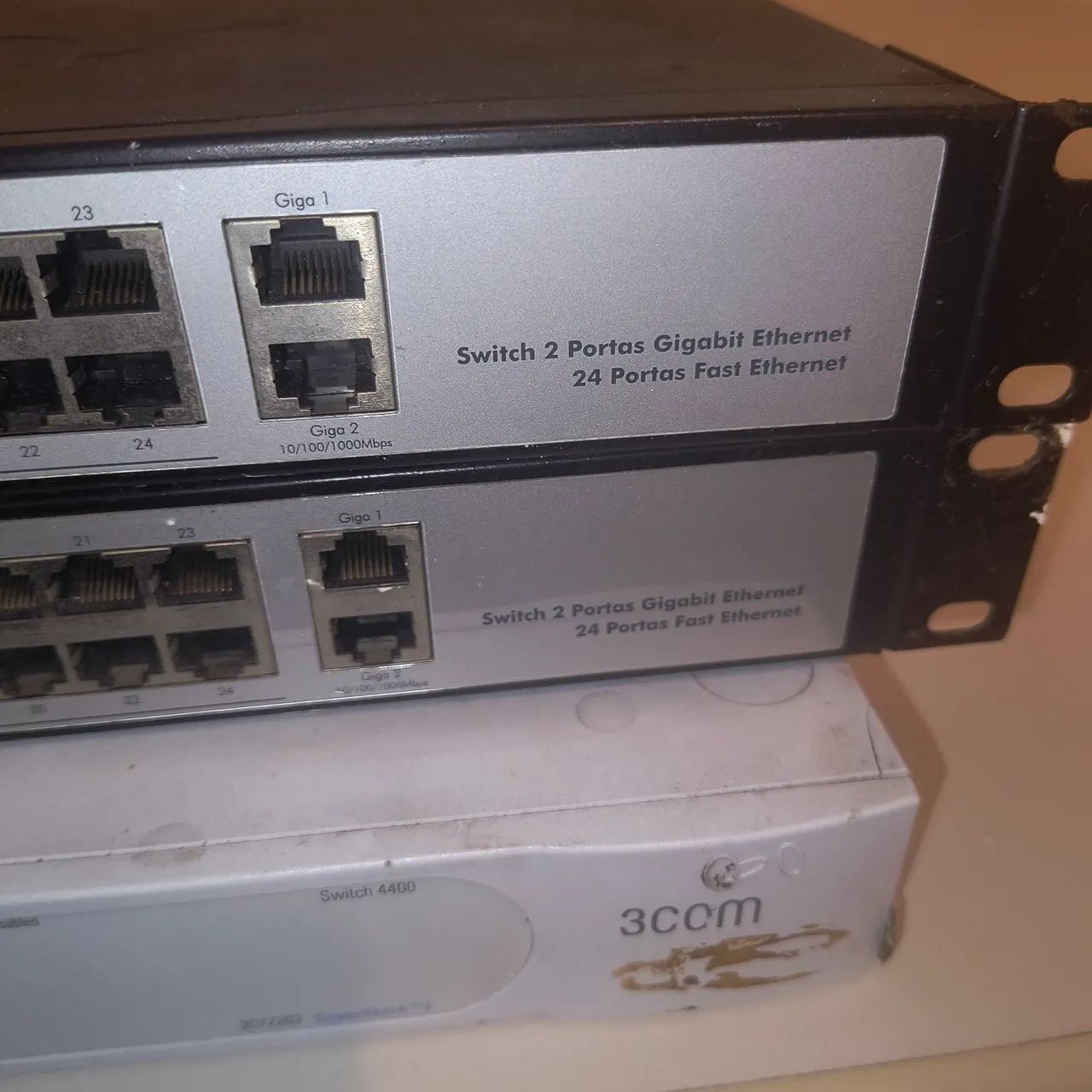 Switches de Rede Intelbras e 3COM   - Foto 3