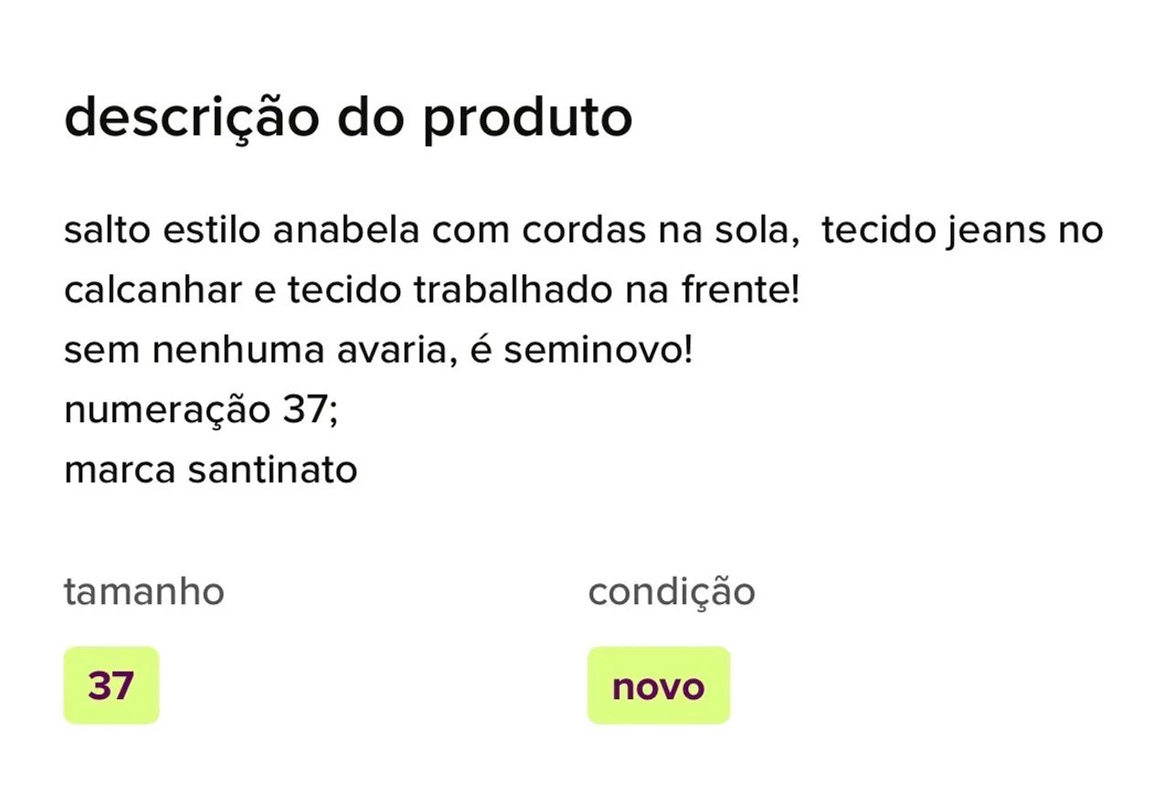 Salto anabela 37 - Foto 4