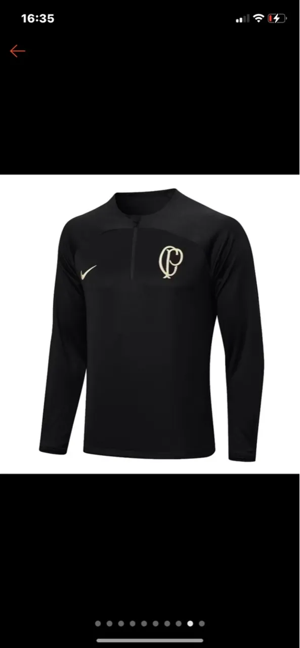 Camisa de Treino Corinthians - Black Gold