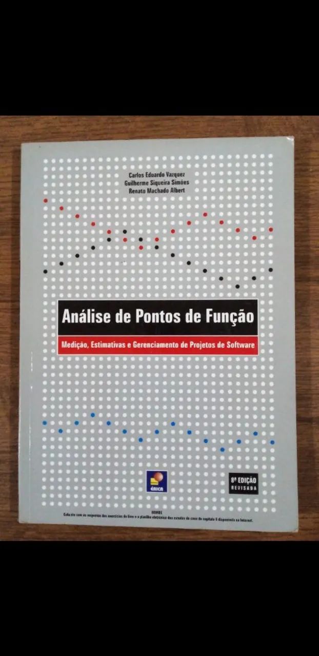 Analises de Pontos de Funções - Carlos Eduardo Vazquez - Livros e ...