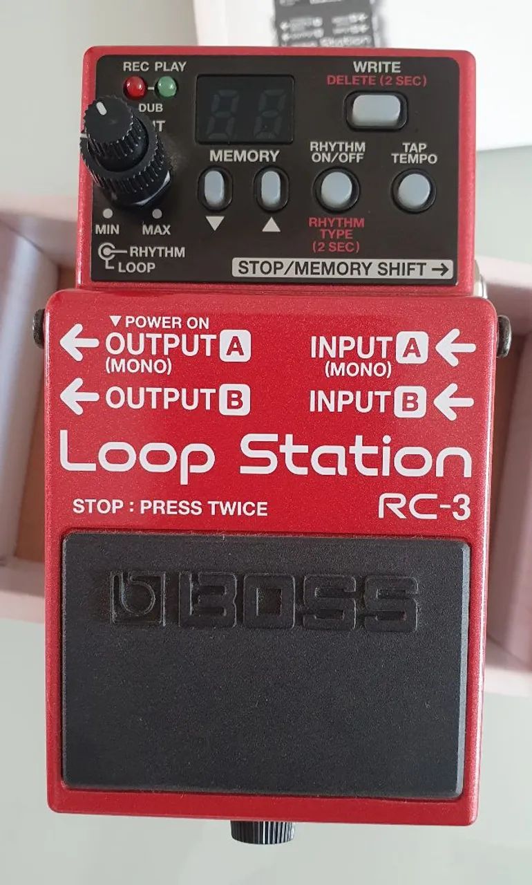 Boss Loop Station RC-3 - Instrumentos musicais - Coração de Jesus