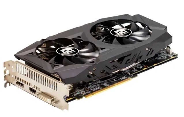 PLACA DE VÍDEO RX 580 POWERCOLOR RED DRAGON - SUCATA / DEFEITO - Foto 4