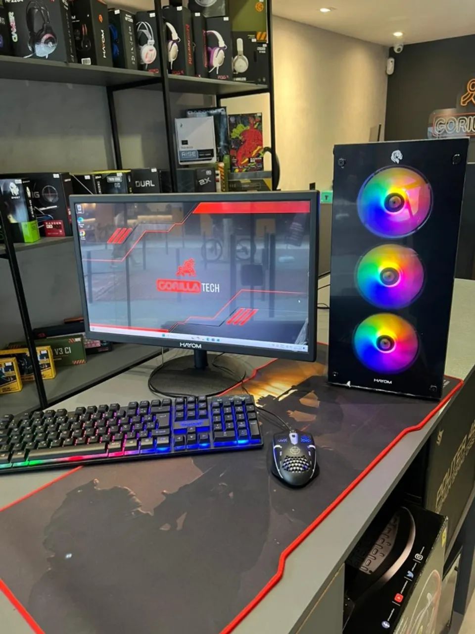 PC Gamer Xeon E5 + Monitor