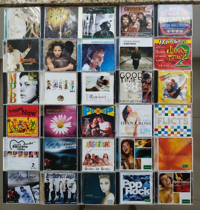 CDs 15,00 cada Diversos Artistas