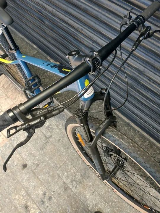  BICICLETA CALOI EXPLORER PRO SL 2024 SHIMANO CUES 11V BOOST - TAPERED 18X SEM JUROS 1 ANO - Foto 4