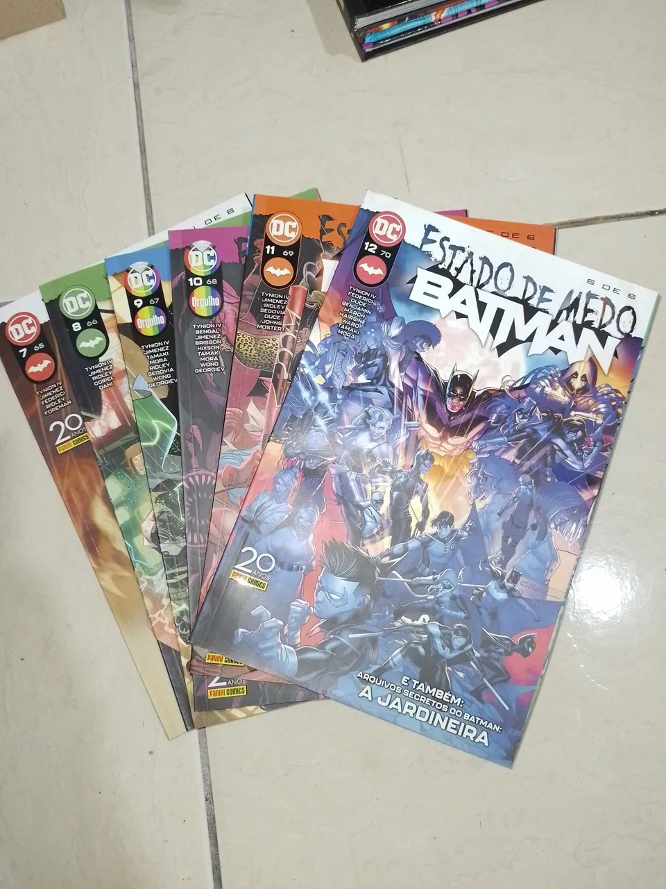 Hqs Batman Estado de medo completo