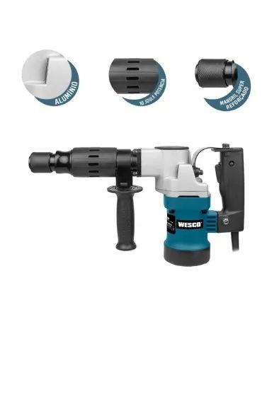 martelete perfurador rompedor 1100w wesco