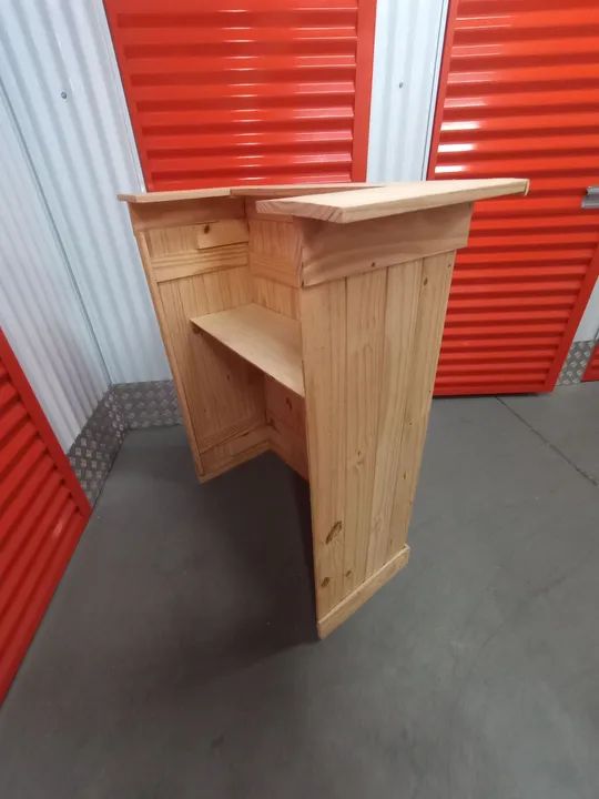 Balcão em Madeira Maciça para Uso Diversificado - Foto 3