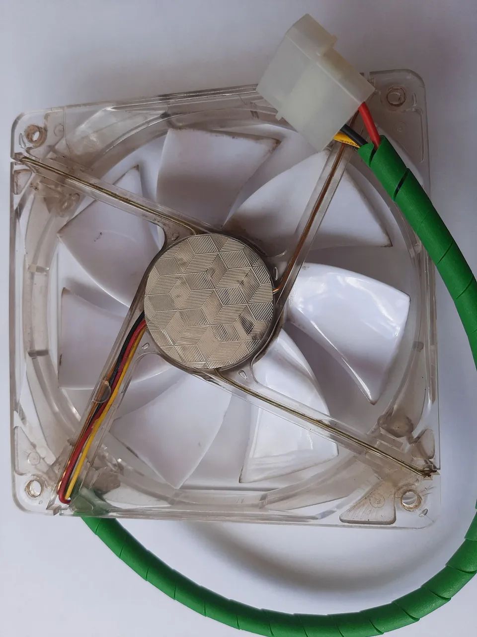 Fan 120x120 com LED Akasa transparente - Foto 3