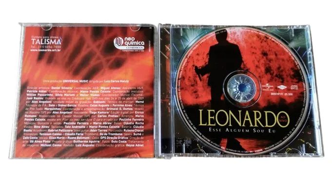 CD Leonardo Esse Alguém Sou Eu  Sertanejo 2009 Universal - Foto 3