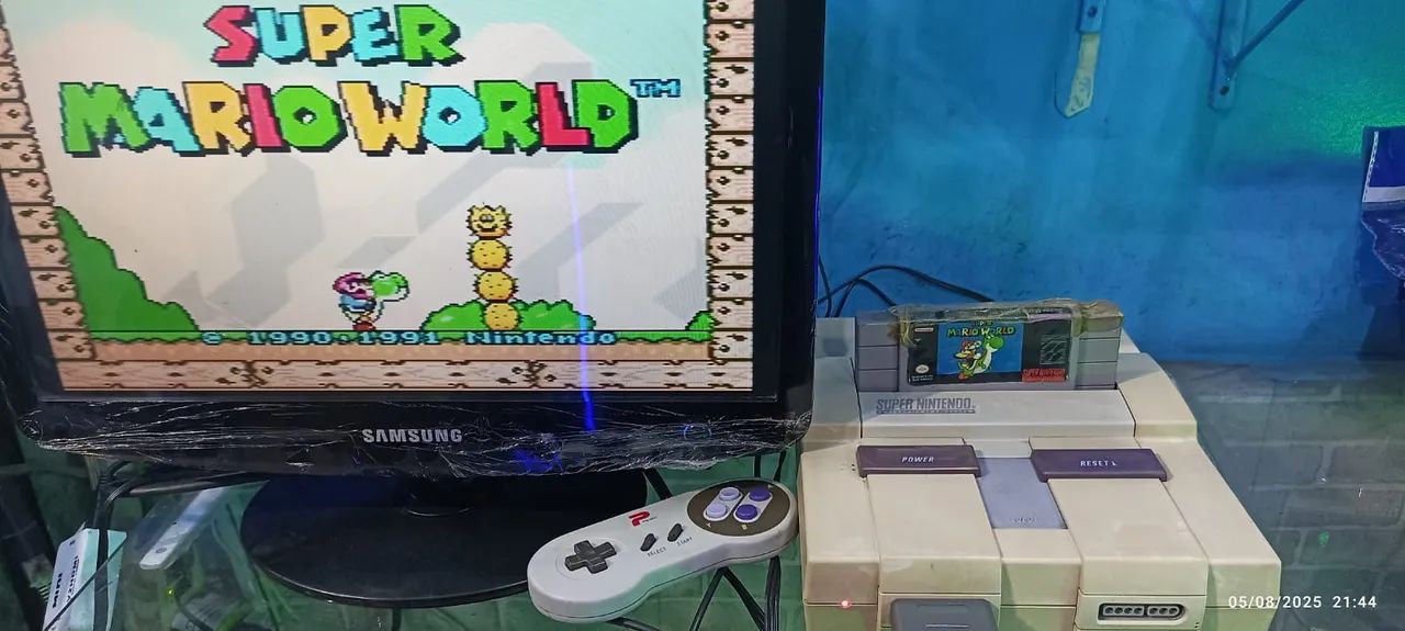 Super Nintendo funcionando427576903148523520
