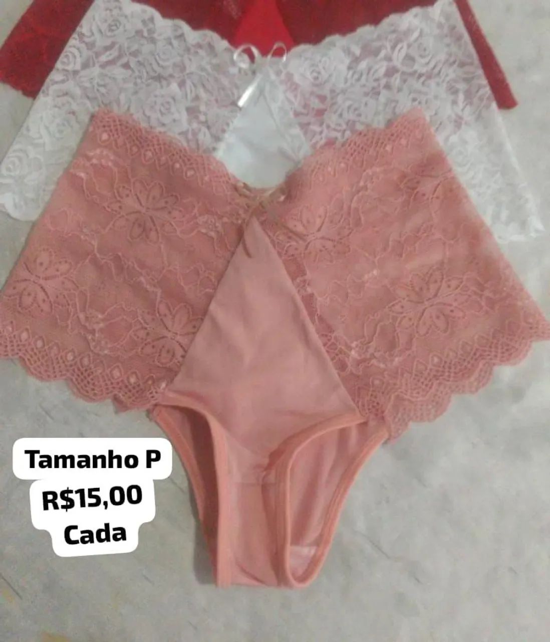 Calcinha feminina tamanho P  - Foto 3