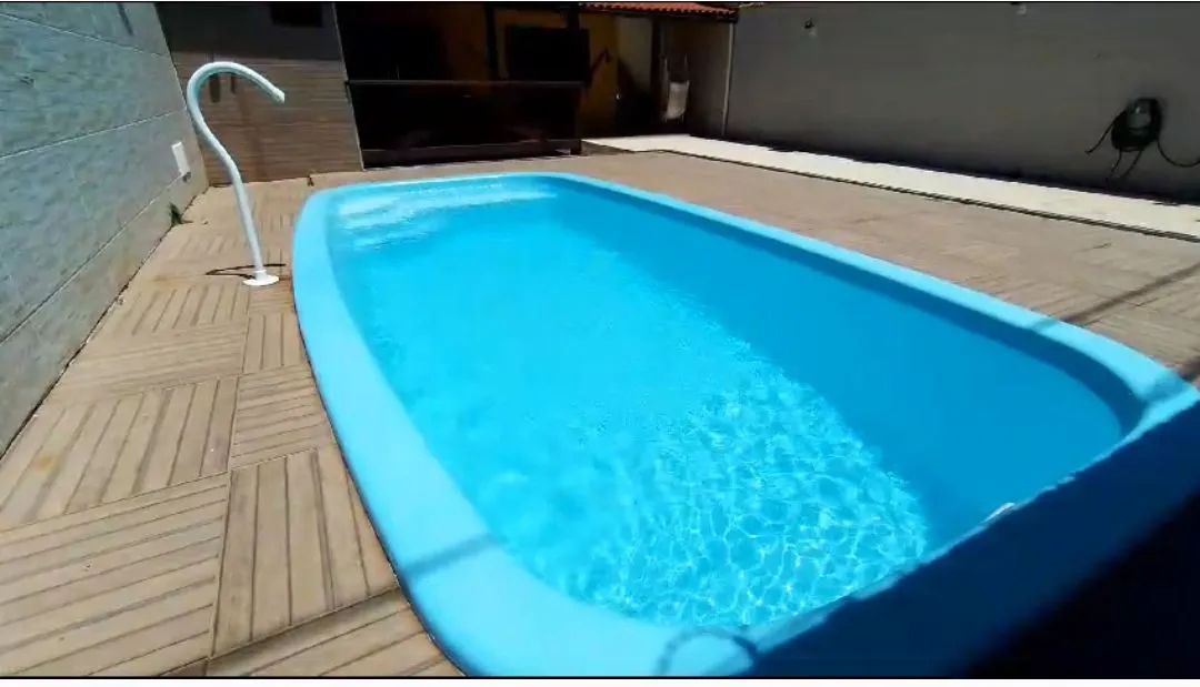 Linda Casa com piscina para Final de semana e temporada