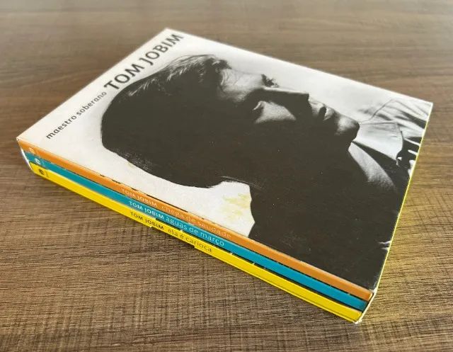 Box 3 DVDs Tom Jobim Maestro Soberano