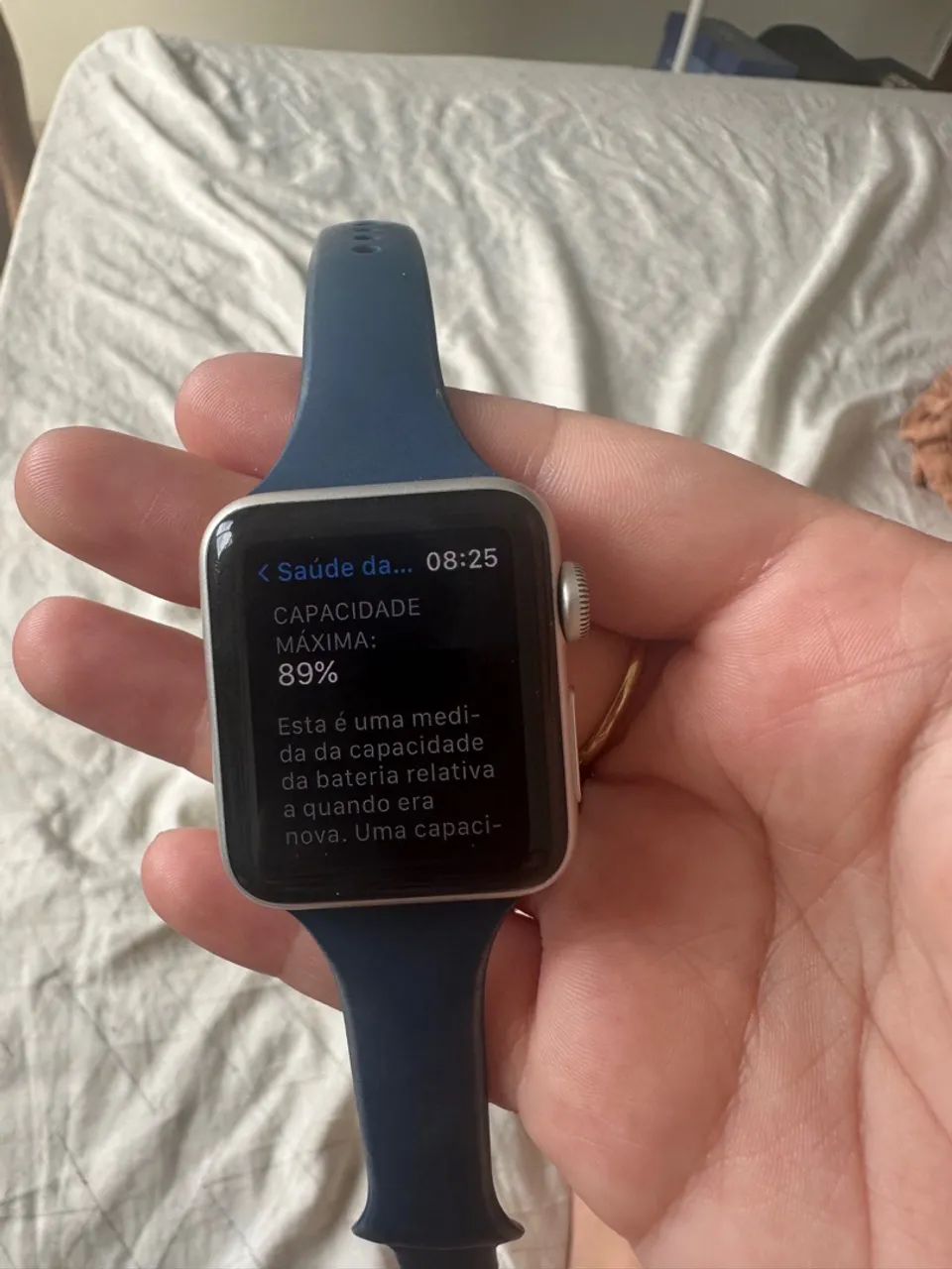 Apple Watch com Saúde da Bateria em Bom Estado, 89%