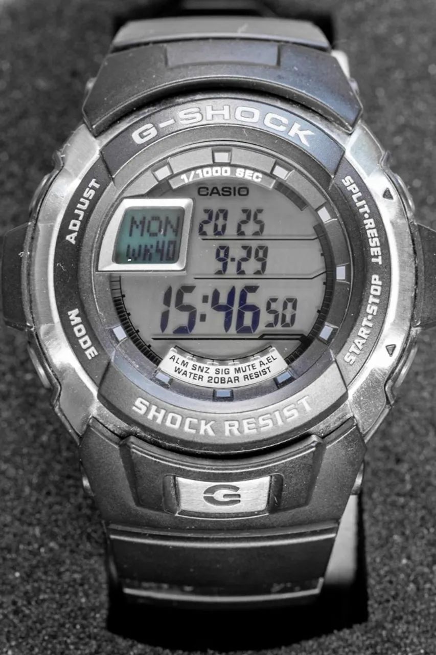 Relógio Casio G-Shock C-7100 Vintage 200m Shock Resist - Bateria Nova - Foto 3