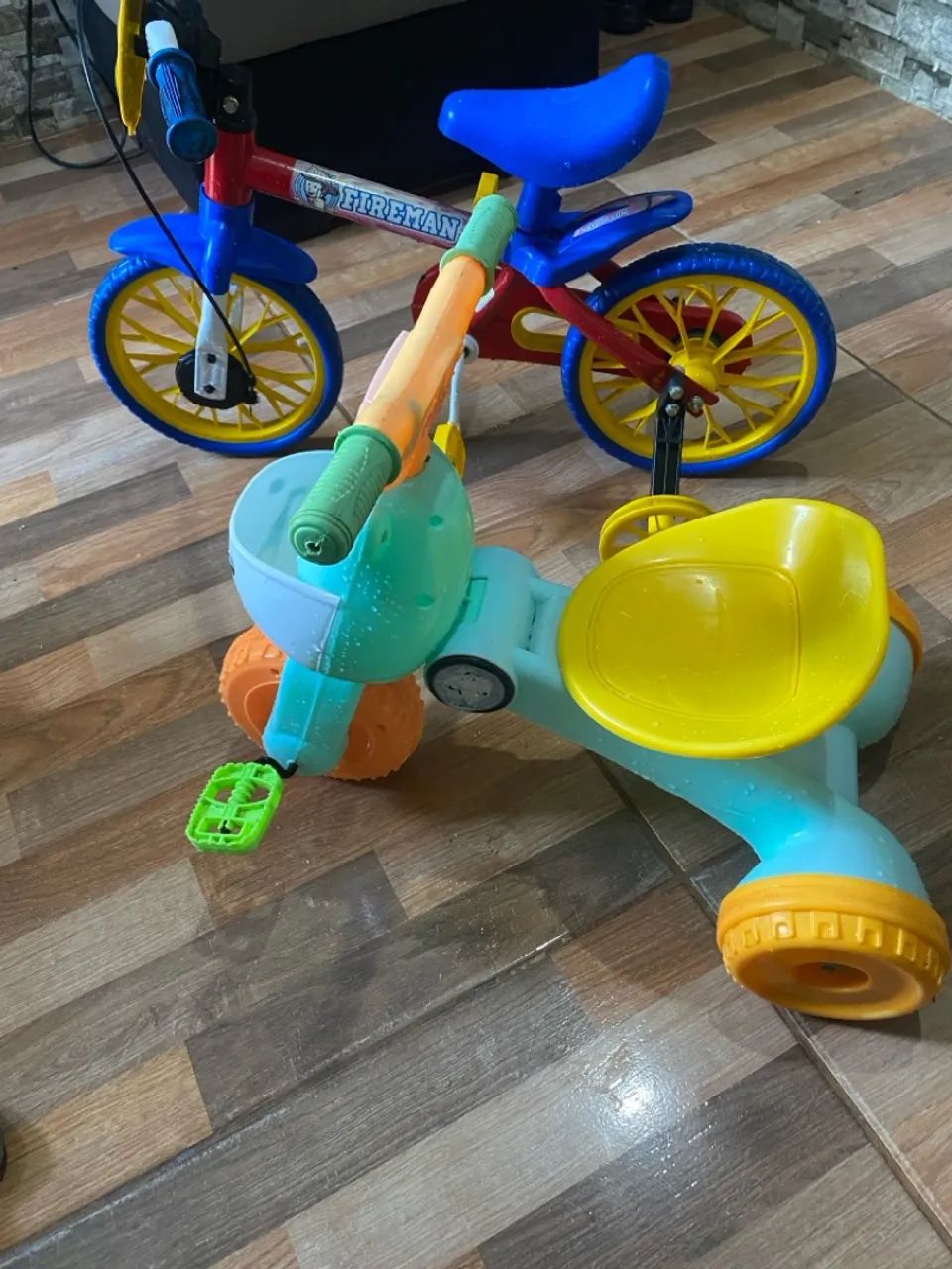 Bicicleta Infantil Fireman - Nathor - Foto 3