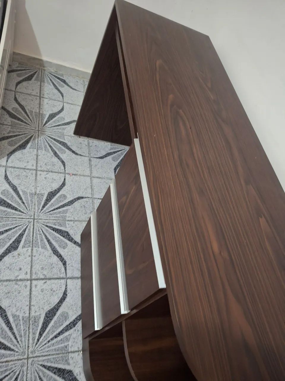 Mesa de escritório de madeira  - Foto 4