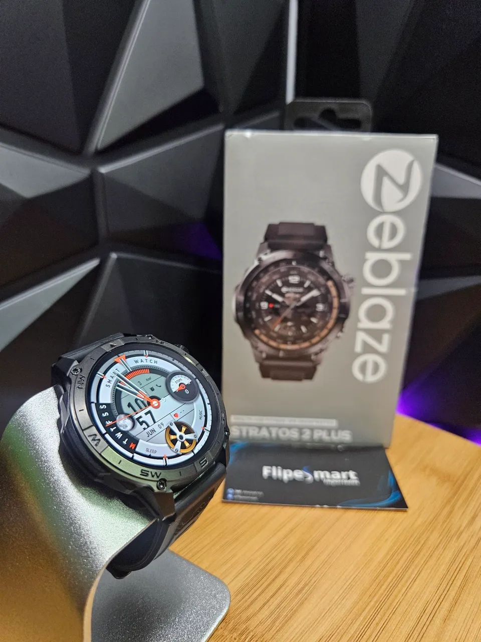 Smartwatch Zeblaze Stratos 2 Plus+Garantia(Lacrado) - Smartwatches