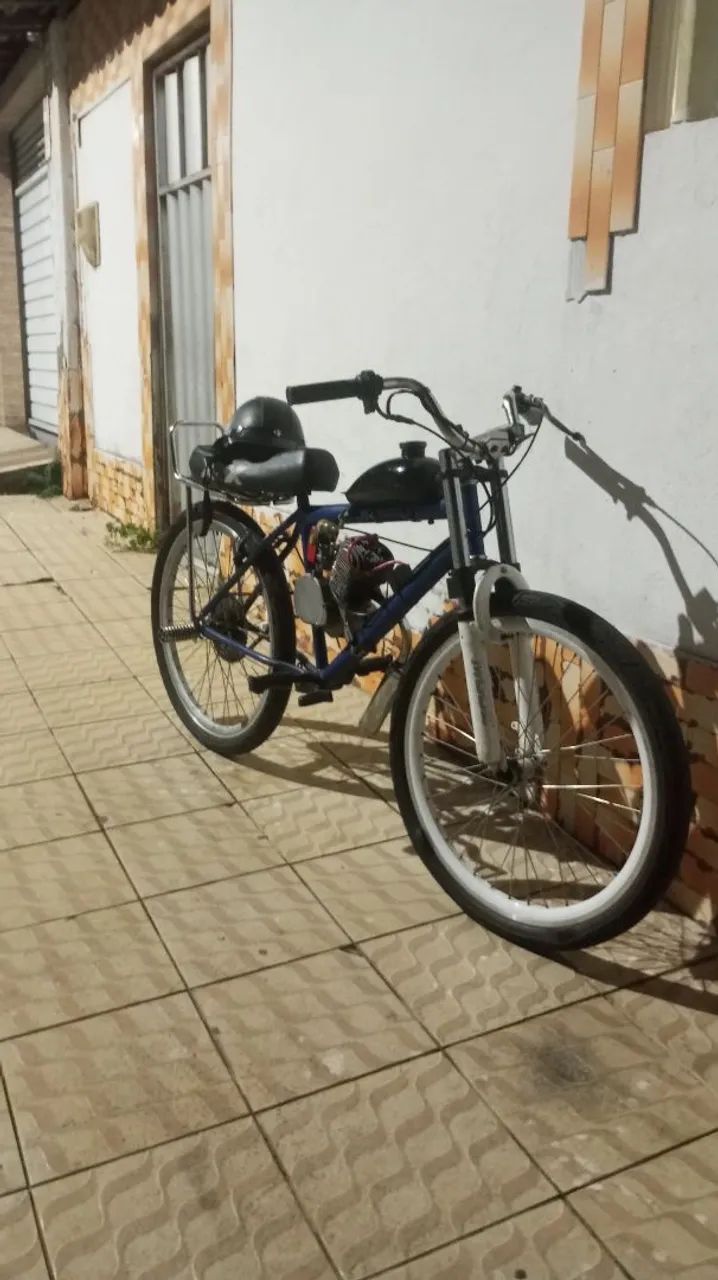 Bicicleta motorizada motor 100 cc Ciclismo Pajuçara, Natal