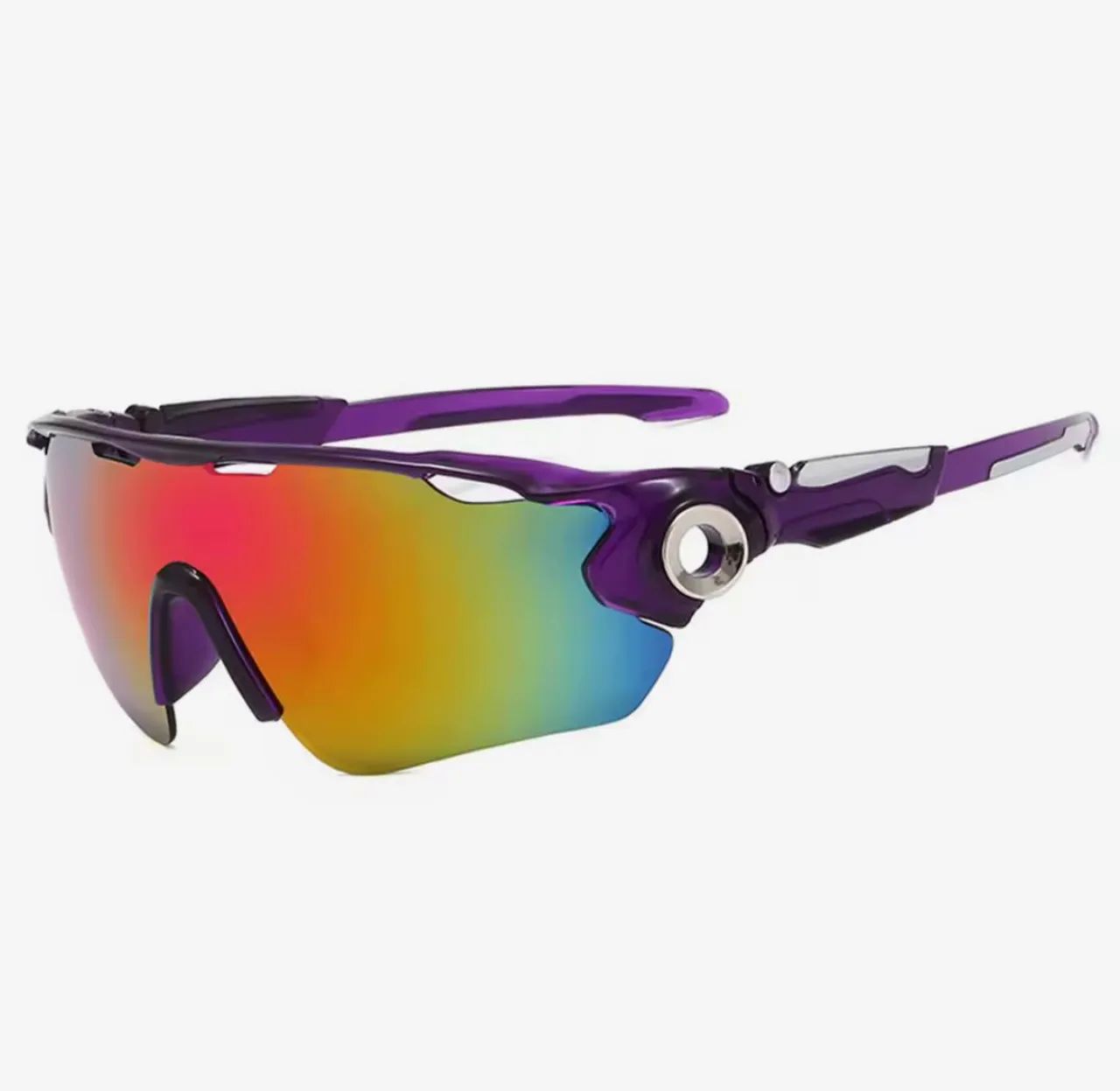 Óculos Esportivos com Lentes Coloridas