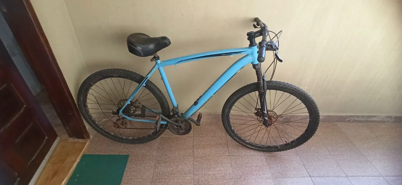 Bicicleta Mountain Bike Azul