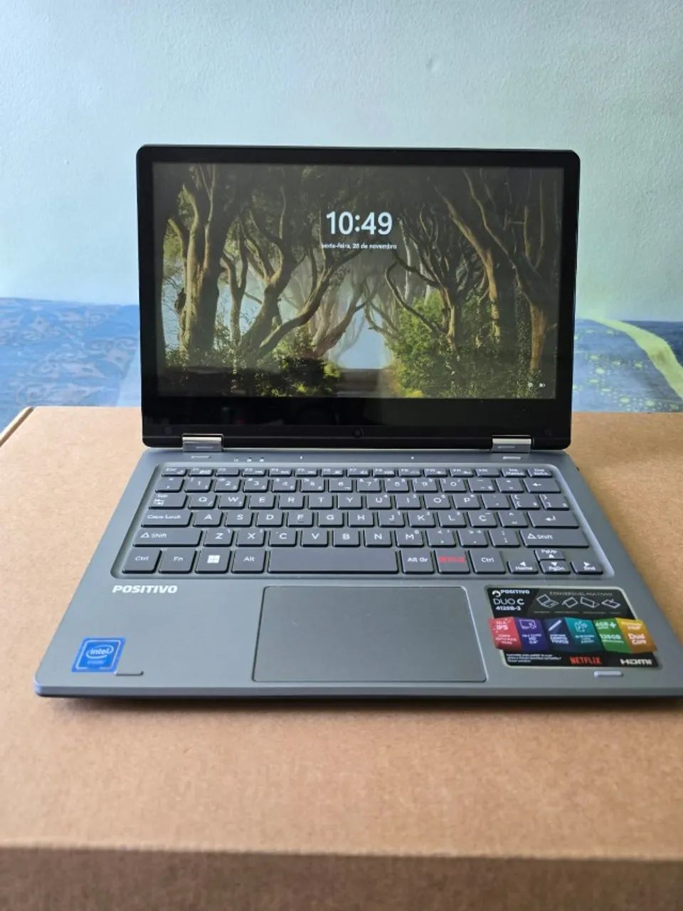 Notebook 2 em 1 Positivo Duo C4128B-3 Intel® Celeron® Windows 11 Home 11,6" - Foto 4