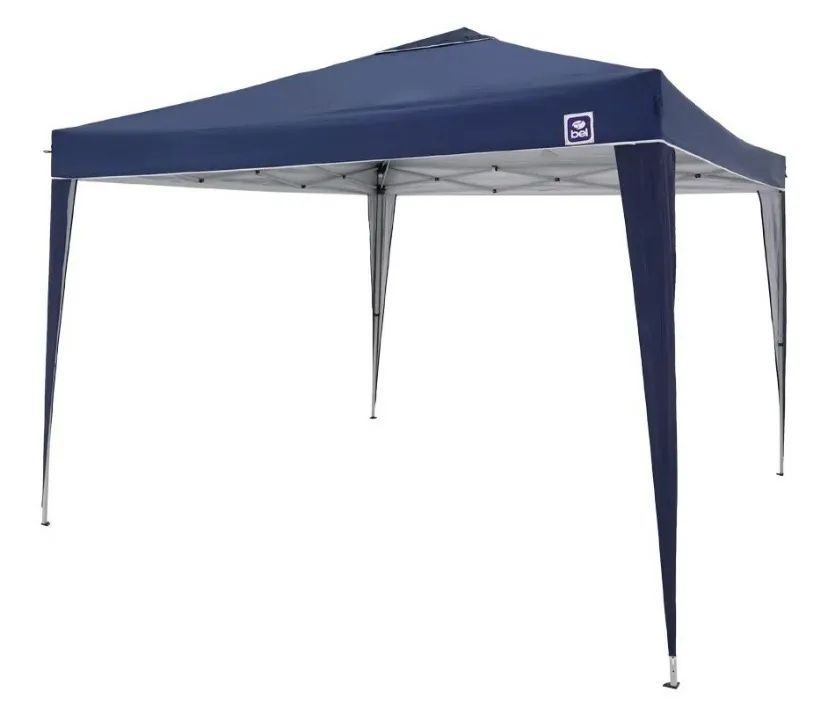 Tenda Gazebo Dobrável Mor 3x3 Articulado X-flex 3m X 3m X 2.5m - Azul
