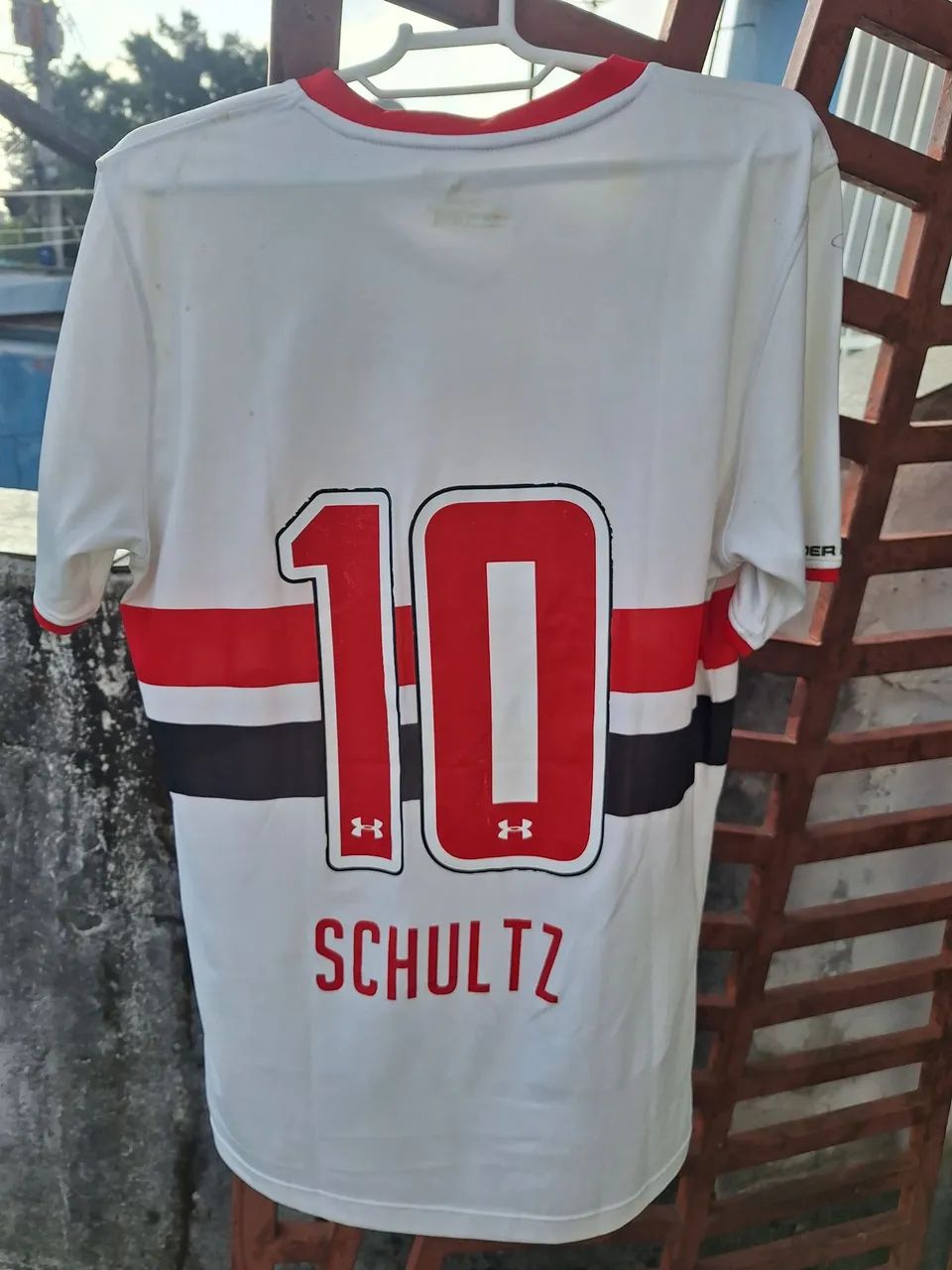 Camisão SÃO PAULO ORIGINAL com autógrafo do elenco de 2017 (Lugano