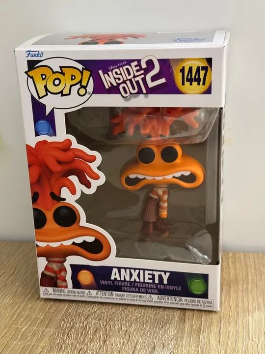 Funko Pop Anxiety 1447, Inside Out 2 (original)