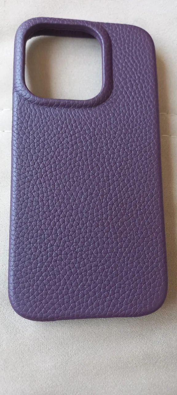 Oportunidade! Baixou! Capa Magnética De Couro Genuíno Para iPhone 15 Pro - Melkco  - Foto 5