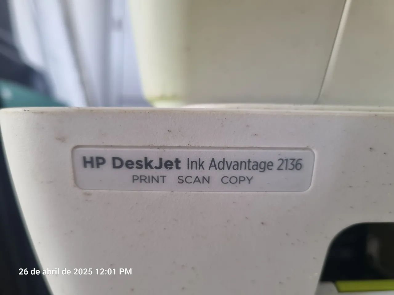 Impressora HP DeskJet Ink Advantage 2376 - Foto 3