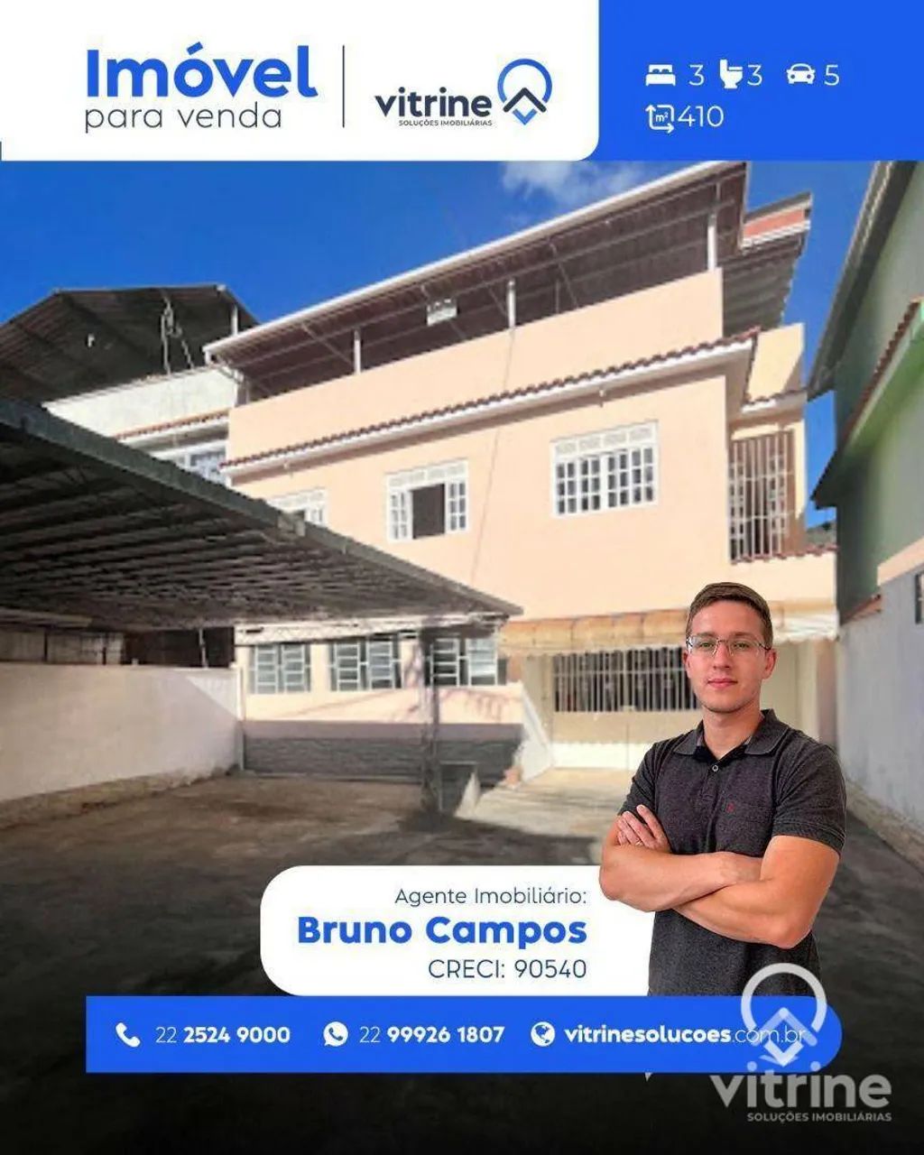 Casa com 3 quartos à venda, 410 m² - Conselheiro Paulino - Nova Friburgo/RJ