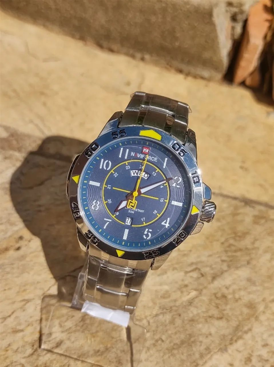 Relógio Masculino Naviforce Platinum Original - Foto 4