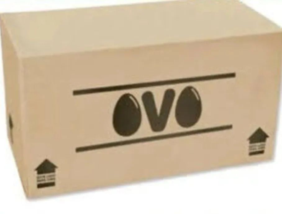 Vendo caixa de ovos