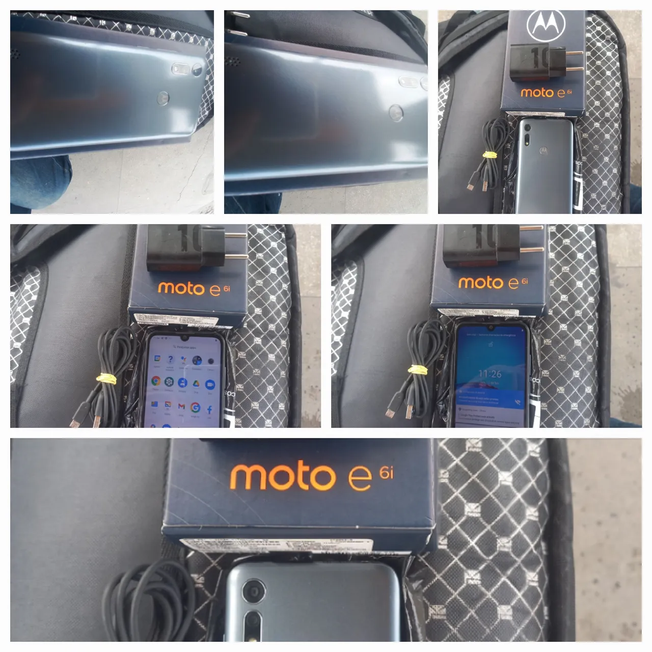 Motorola E6i completo todo bom